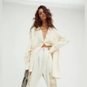 NWT Free People Voyager Shirt